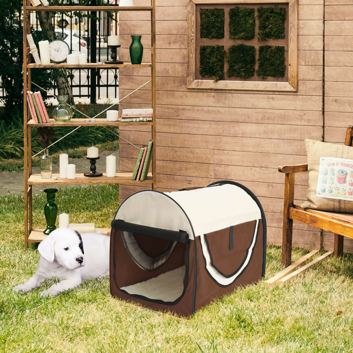 Ultimate Soft-Sided Pet Carrier: Stylish Travel Crate for Dogs & Cats