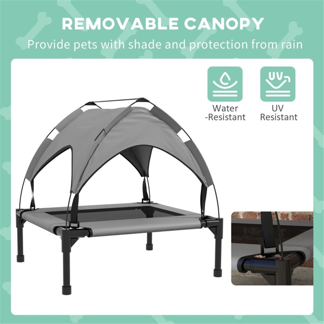 Cozy Canopy Pet Bed: Elevated Comfort for Small to Medium Dogs