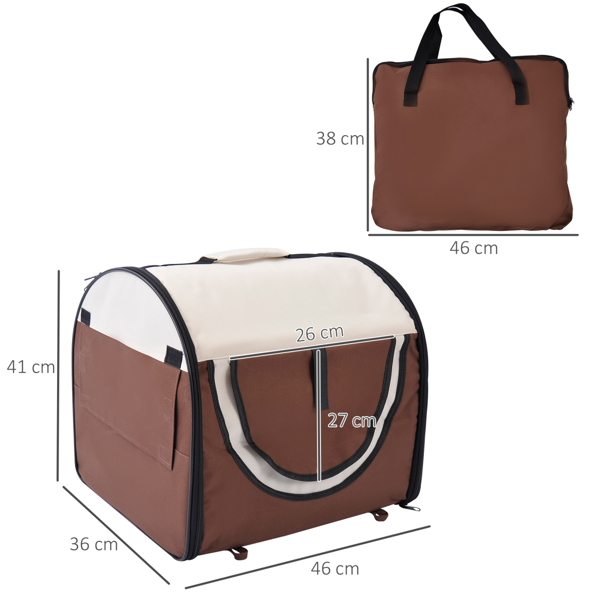 Ultimate Soft-Sided Pet Carrier: Stylish Travel Crate for Dogs & Cats