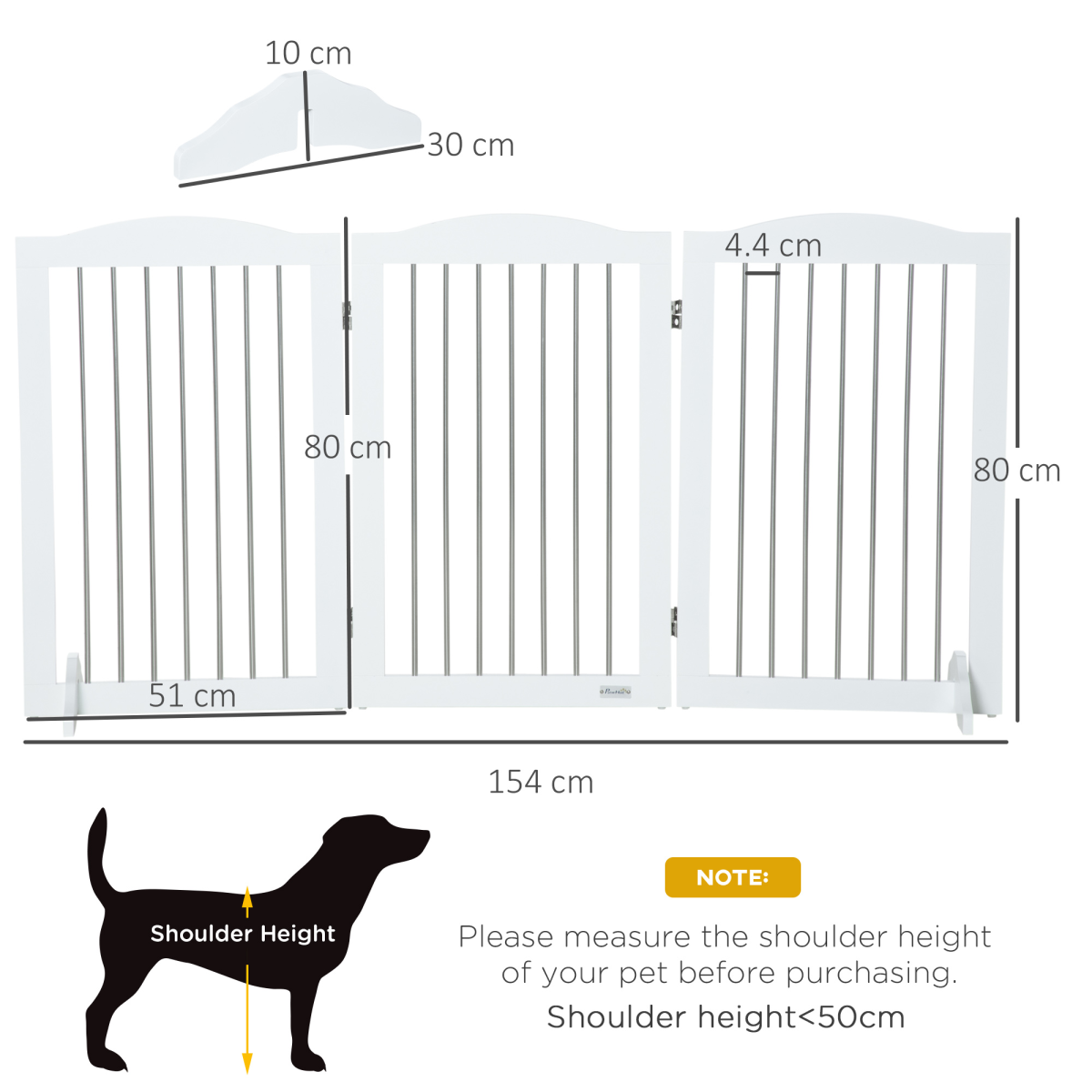 Versatile Foldable Dog Gate - Perfect for Doorways, Stairs, and Halls!