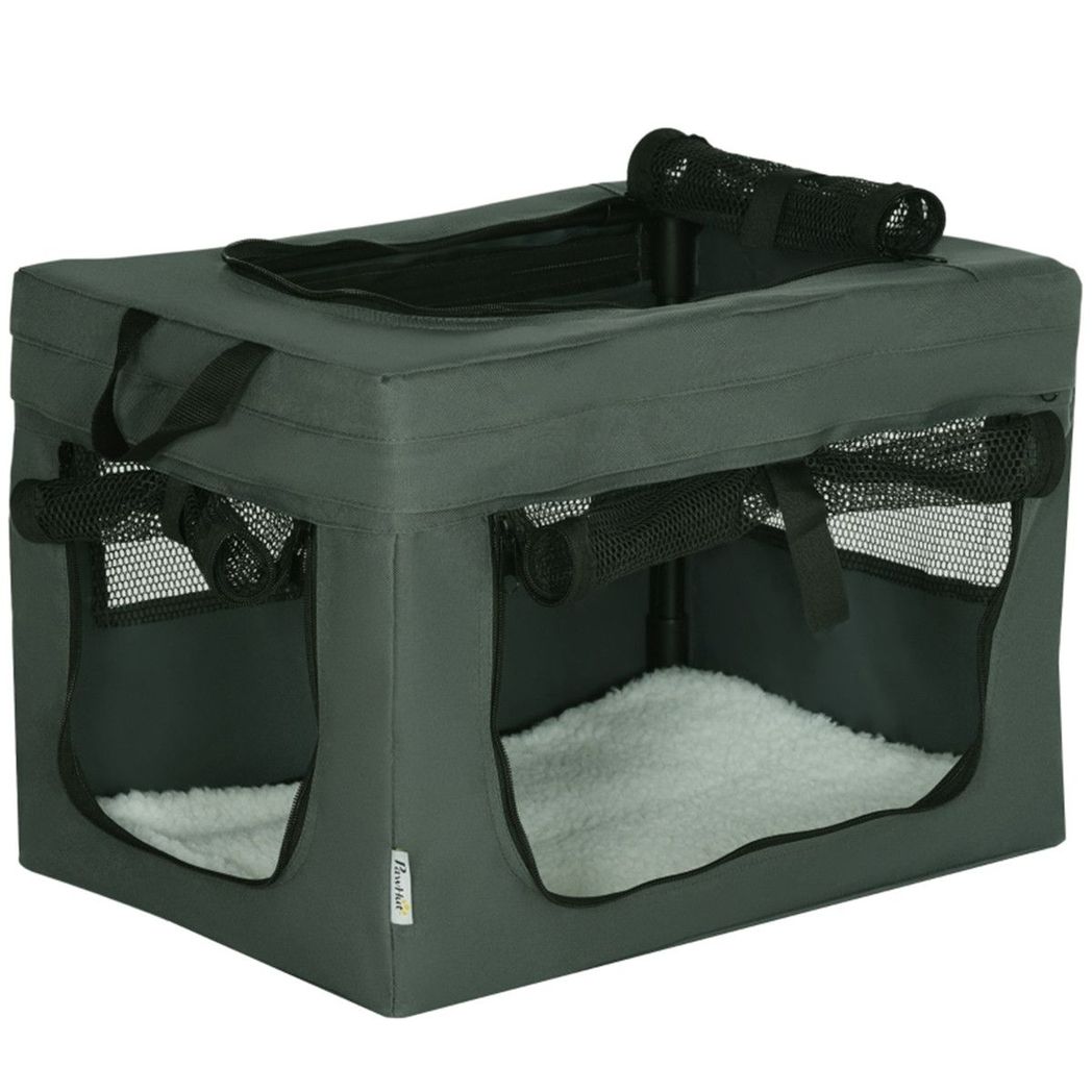 Ultimate Comfort Pet Carrier: Space-Saving Design with Easy Access & Ventilation