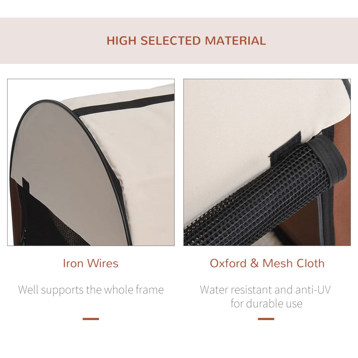 Ultimate Soft-Sided Pet Carrier: Stylish Travel Crate for Dogs & Cats