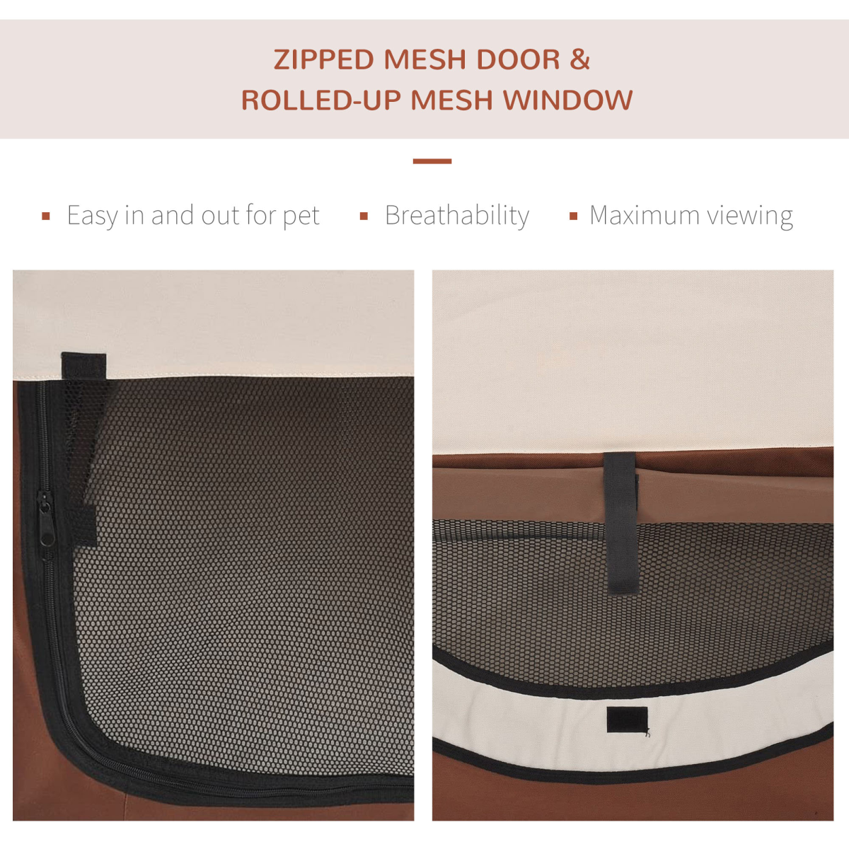 Ultimate Soft-Sided Pet Carrier: Stylish Travel Crate for Dogs & Cats