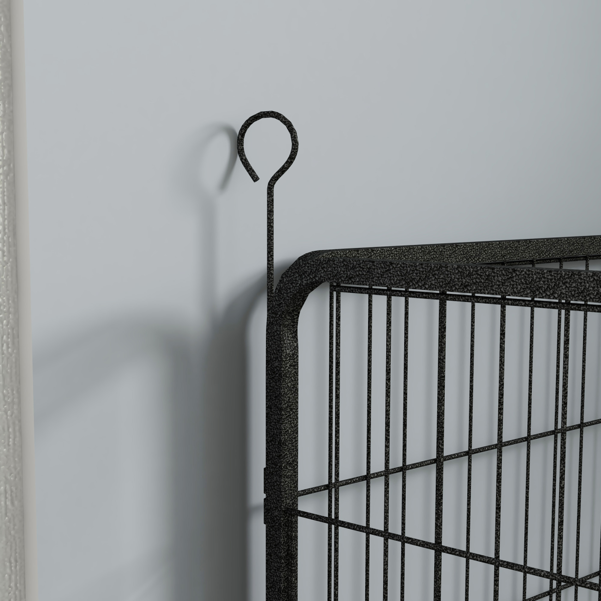 Ultimate Metal Pet Playpen: Secure Indoor/Outdoor Kennel with Lockable Door