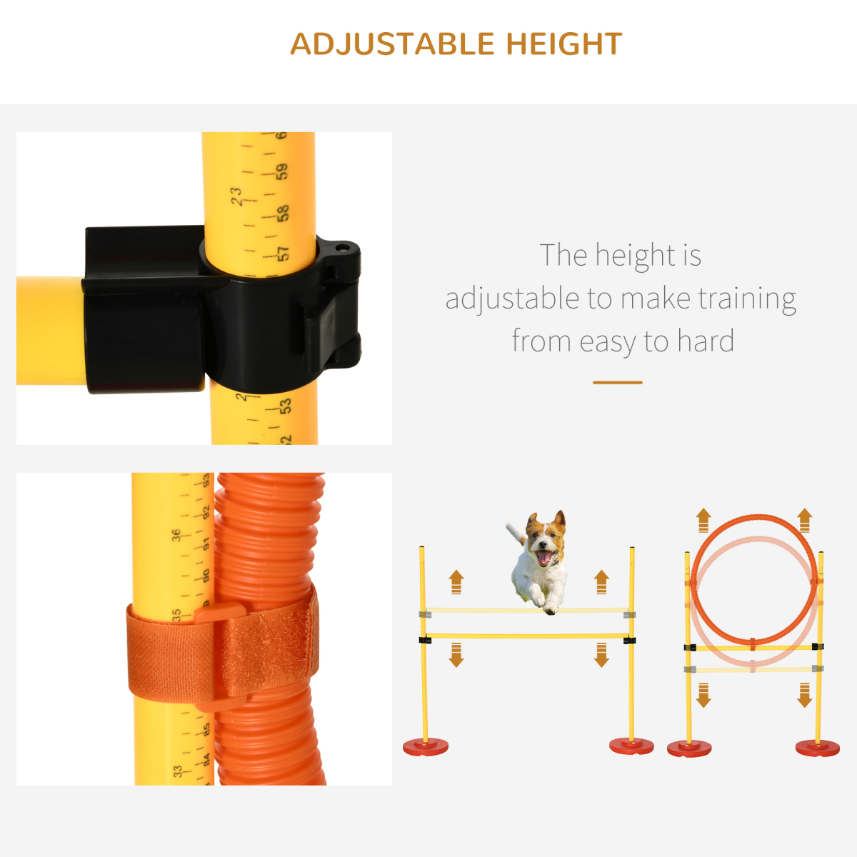 Ultimate Dog Agility Training Set - 4-Piece Backyard Fun Course for Pets