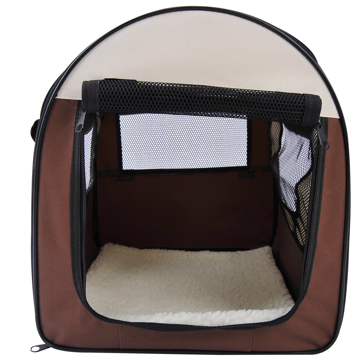 Ultimate Soft-Sided Pet Carrier: Stylish Travel Crate for Dogs & Cats