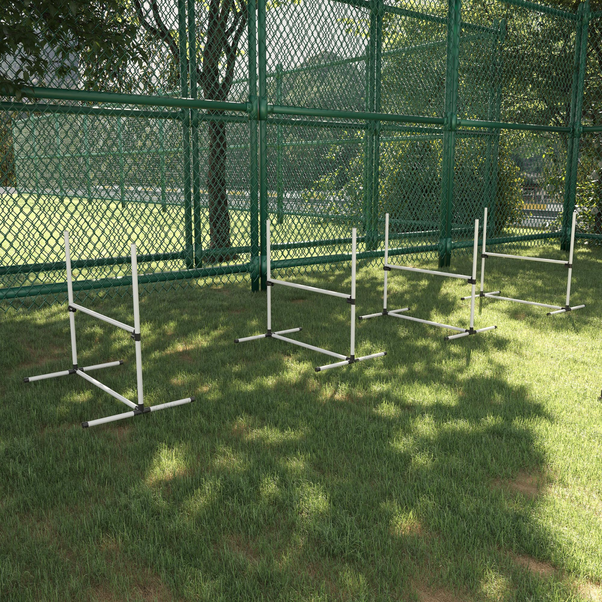 Ultimate Canine Agility Course: Fun Jumping & Training Set for Active Dogs