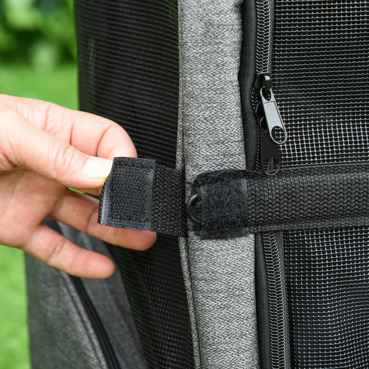 Versatile Pet Travel Carrier Backpack & Trolley - Comfort on the Go!