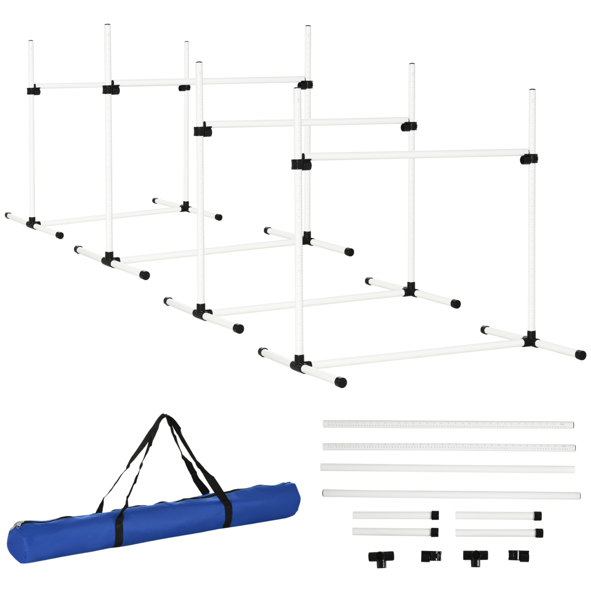 Ultimate Canine Agility Course: Fun Jumping & Training Set for Active Dogs