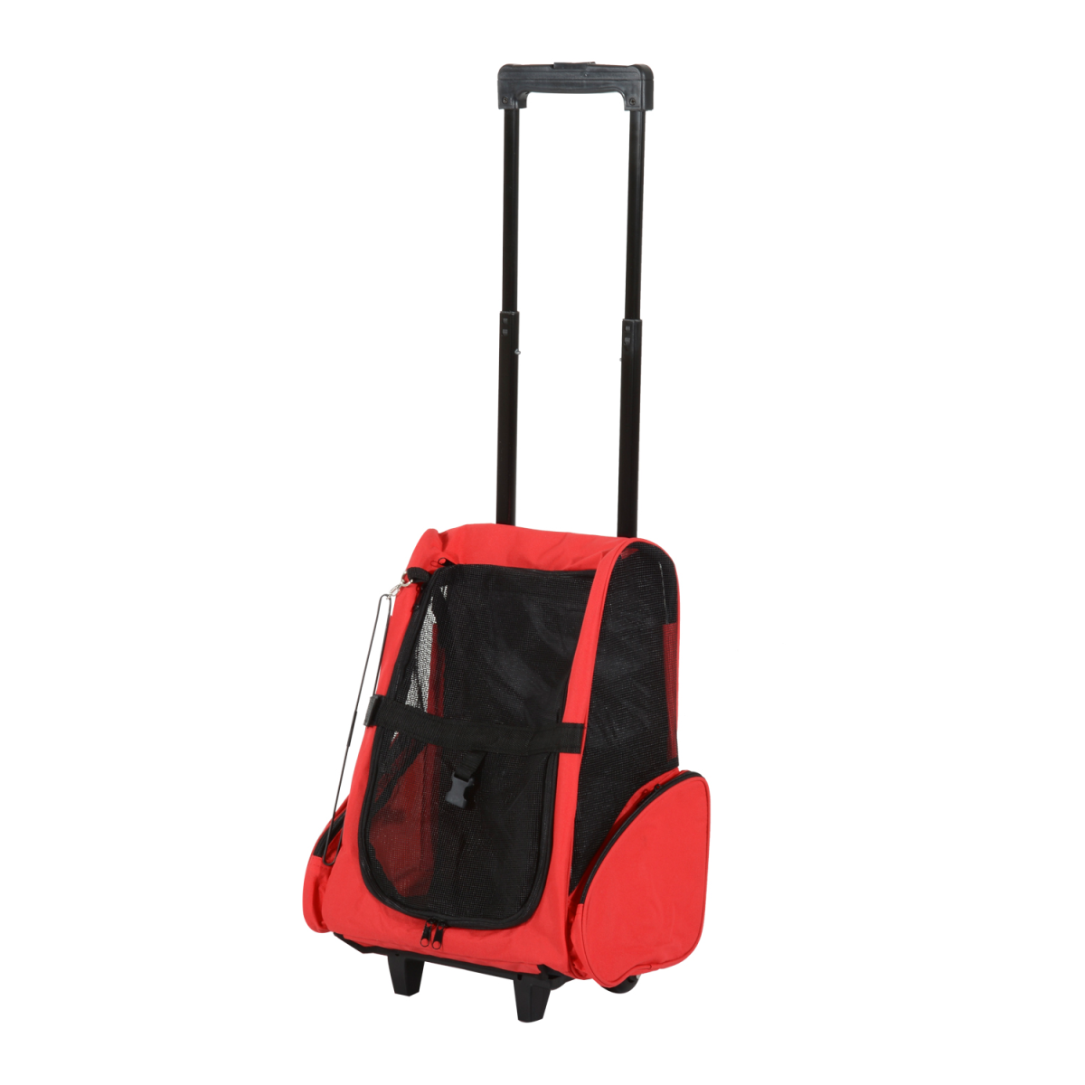 Versatile Pet Travel Backpack: Trolley-Style Carrier for Cats & Dogs