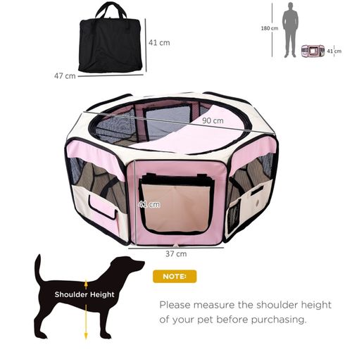 Portable Pet Playpen: Safe & Stylish Enclosure for Small Animals