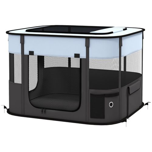 Versatile Pet Playpen: Lightweight, Portable & Easy-Access Travel Solution!