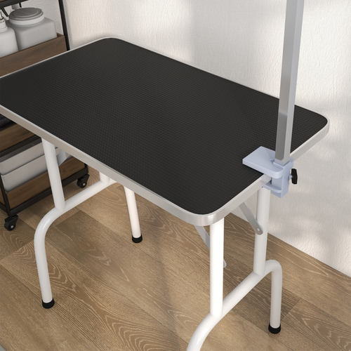 Ultimate Foldable Dog Grooming Table with Adjustable Arm - Max Load 30 KG