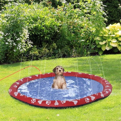 Ultimate Pet Splash Sprinkler Pad - Beat the Heat with Fun & Safety!