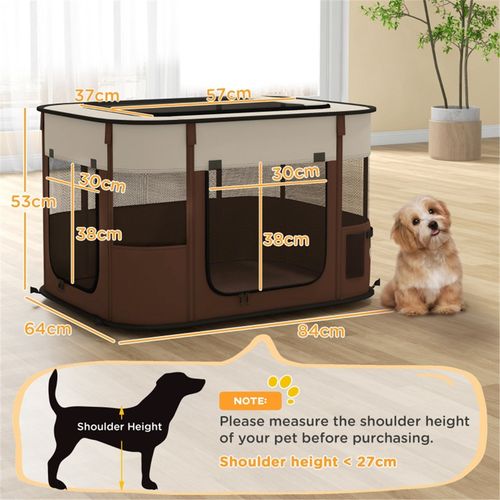 Versatile Pet Playpen: Portable, Foldable & Perfect for Small Pets!
