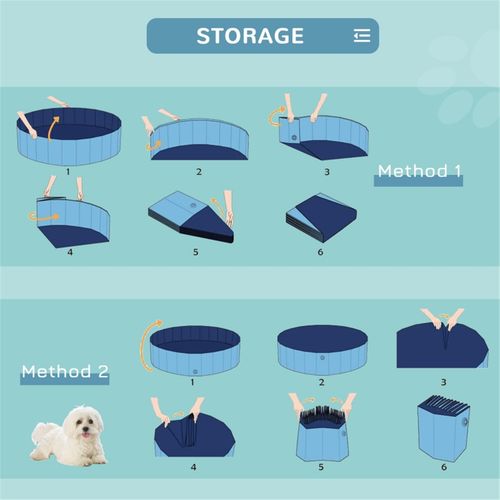 Versatile Dog & Cat Pool - Foldable, Durable & Slip-Resistant Fun Oasis