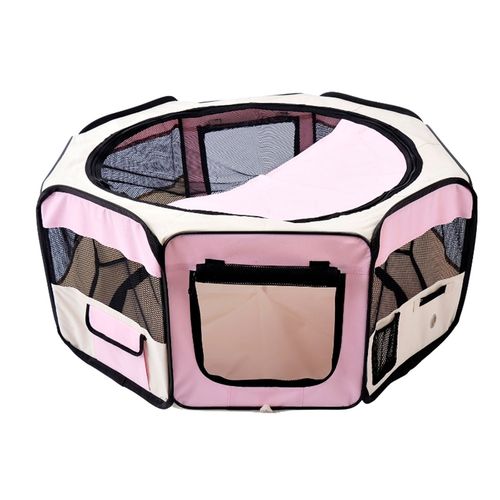 Portable Pet Playpen: Safe & Stylish Enclosure for Small Animals