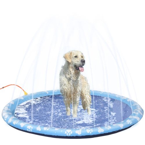 Ultimate 170CM Pet Splash Sprinkler Pad - Fun & Cooling Water Play!