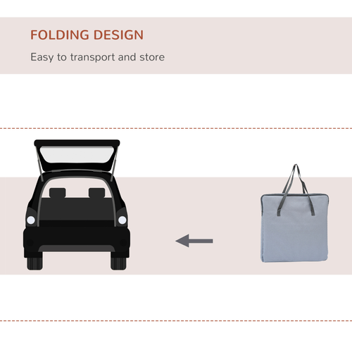 Ultimate Folding Pet Carrier - Travel Smart with Comfort & Safety for Your Furry Friends