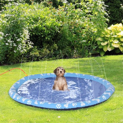 Ultimate 170CM Pet Splash Sprinkler Pad - Fun & Cooling Water Play!