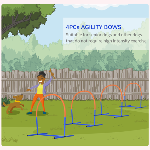 PawHut Ultimate Dog Agility Training Set with Carry Bag - Perfect for All Pets!