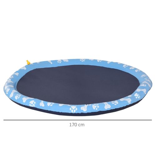 Ultimate 170CM Pet Splash Sprinkler Pad - Fun & Cooling Water Play!