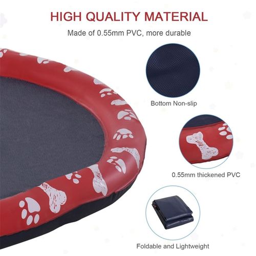 Ultimate Pet Splash Sprinkler Pad - Beat the Heat with Fun & Safety!