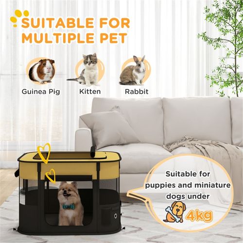 ComfyPet Portable Playpen: Spacious, Safe & Stylish for Your Furry Friend!