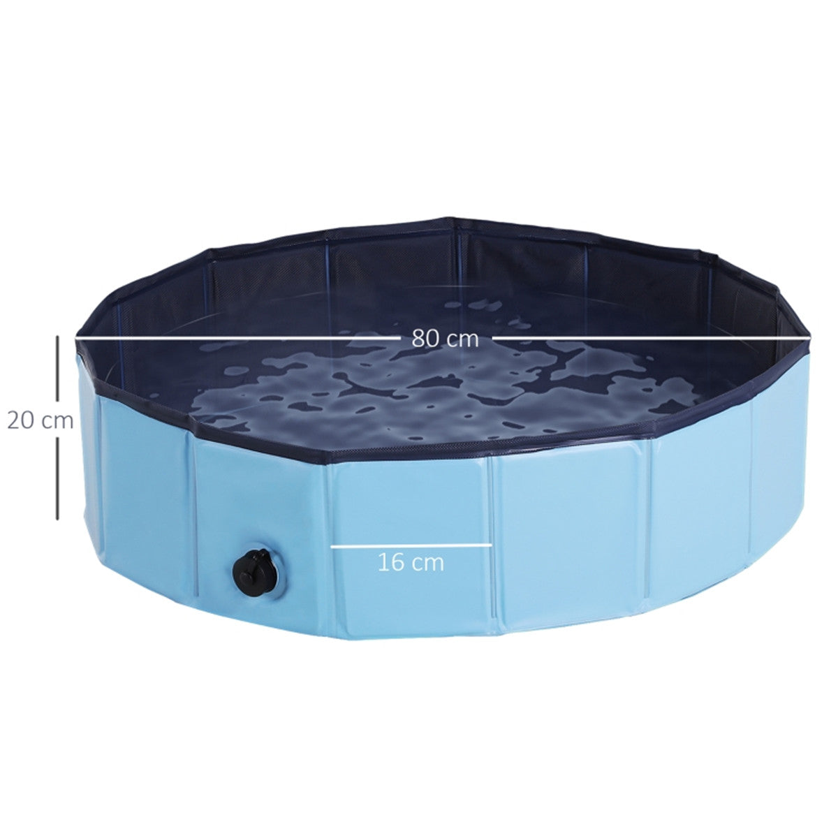 Ultimate Foldable Pet Pool: Fun & Refreshing Splash Zone for Dogs & Cats!