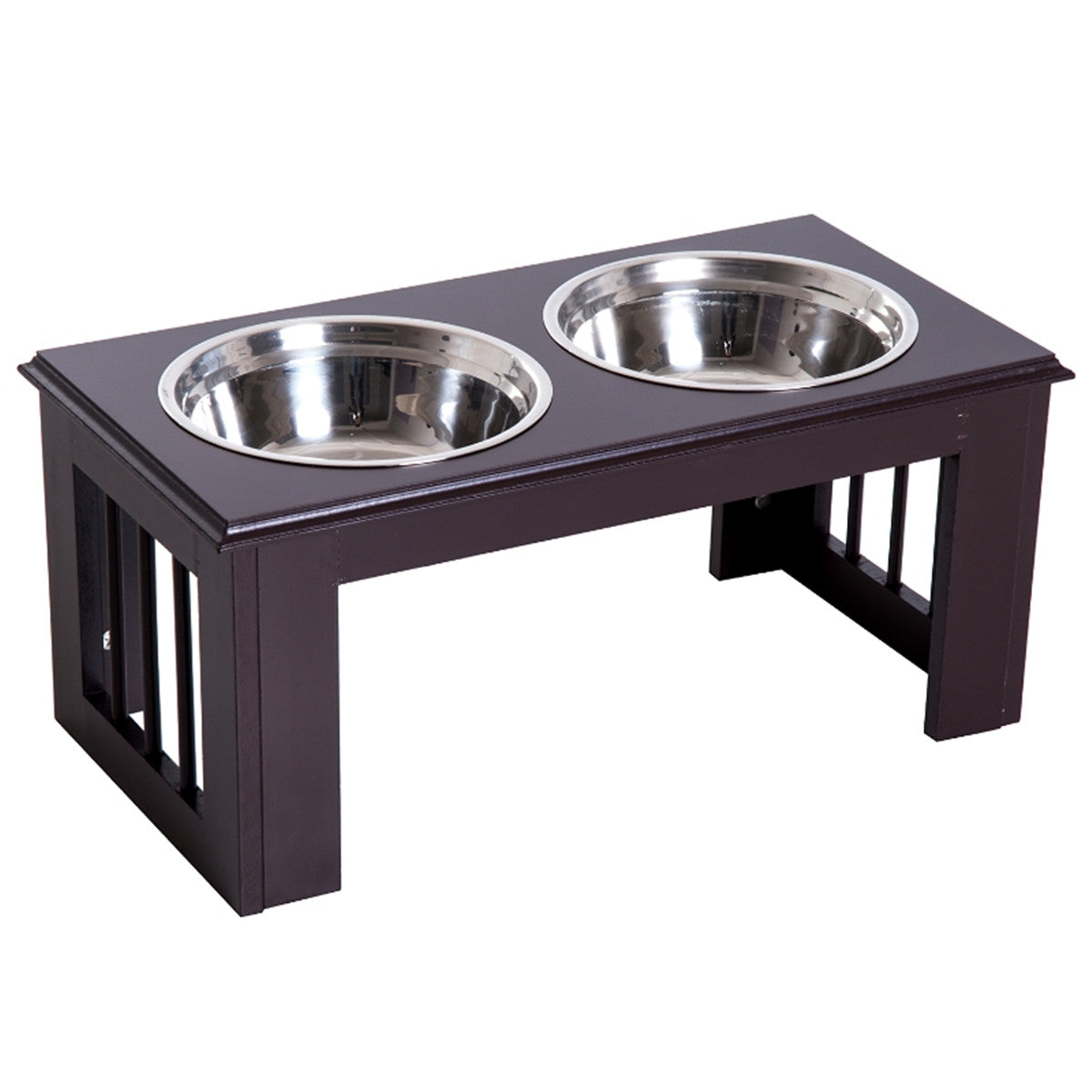 Ergonomic Raised Dog Feeder with Storage for Large Breeds - Durable & Stylish