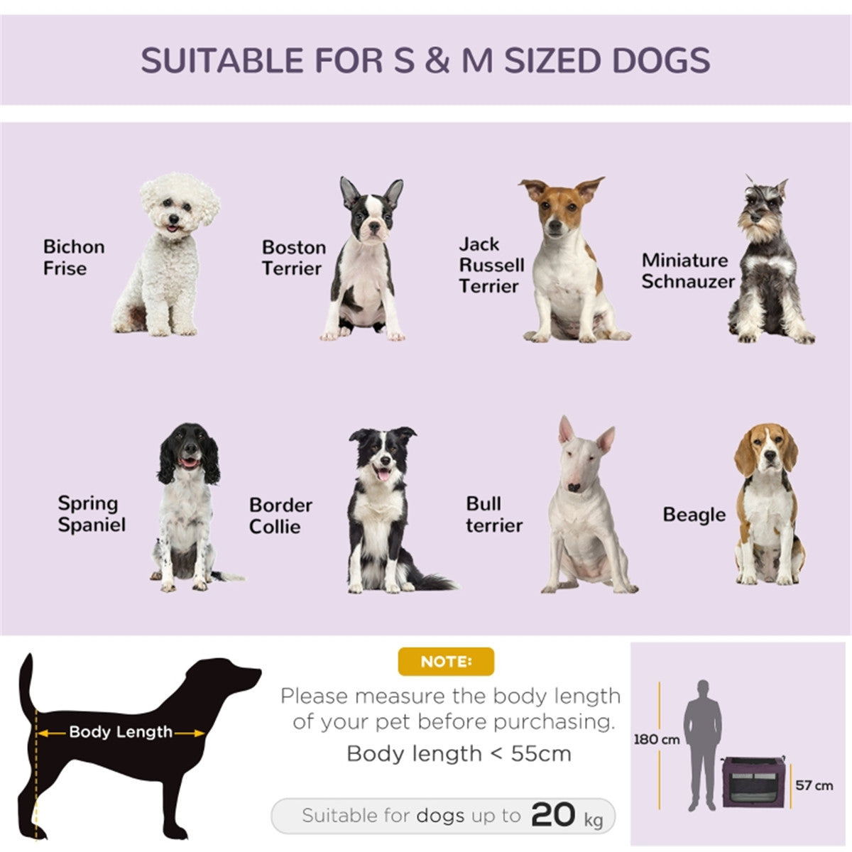 Versatile Pet Carrier: Comfort, Convenience & Space-Saving Design