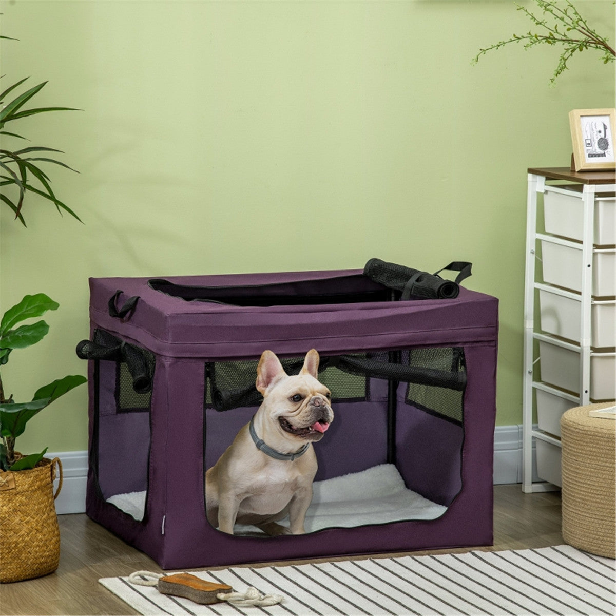 Versatile Pet Carrier: Comfort, Convenience & Space-Saving Design