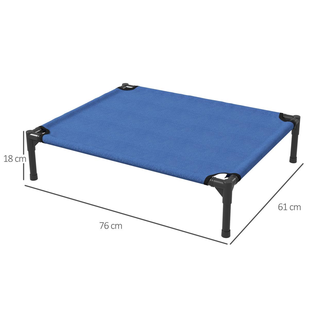 Ultimate Folding Elevated Pet Bed Hammock - Portable Comfort for Dogs & Cats!