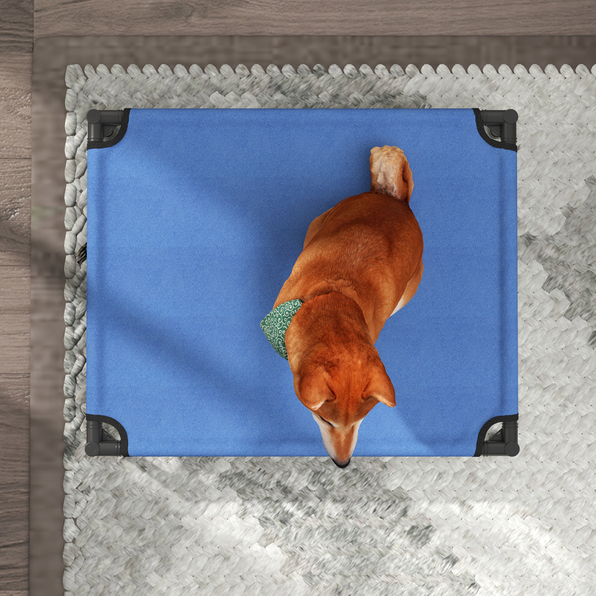 Ultimate Folding Elevated Pet Bed Hammock - Portable Comfort for Dogs & Cats!