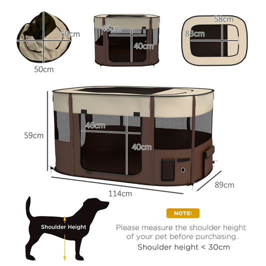 Ultimate Foldable Pet Carrier with Mesh Windows - Perfect for Travel & Play!