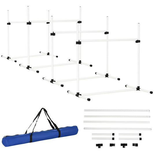 Ultimate Canine Agility Course: Fun Jumping & Training Set for Active Dogs