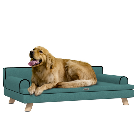 PawHut Premium Dog Sofa - Cozy & Water-Resistant for Medium to Large Dogs
