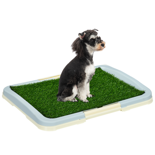 PawHut Indoor Dog Toilet - Easy Clean 3-Layer System with Realistic Grass