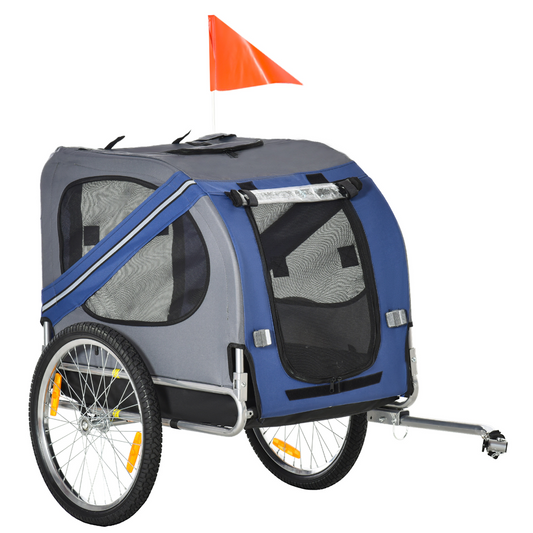 Adventure Buddy: Premium Pet Bicycle Trailer for Dogs & Cats – Water Resistant