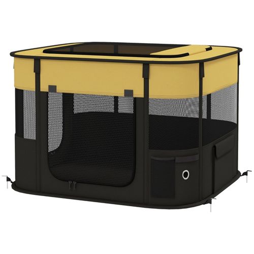 ComfyPet Portable Playpen: Spacious, Safe & Stylish for Your Furry Friend!