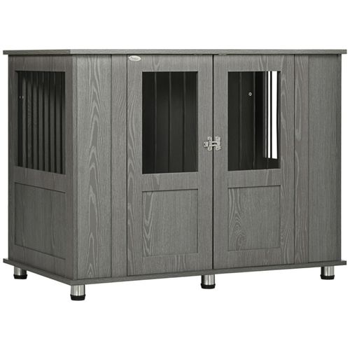 Stylish Extra Large Dog Crate with Display Top & Safety Features