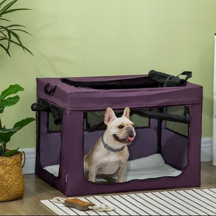Ultimate Comfort Pet Carrier: Space-Saving, Easy Access & Washable Design