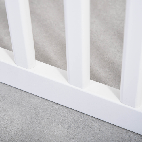 Foldable Freestanding Pet Gate - Versatile Safety Barrier for Dogs