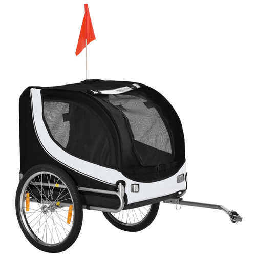 Adventure Pet Bike Trailer - Durable, Water-Resistant, Spacious & Safe