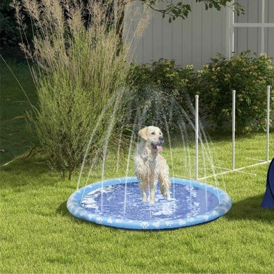 Ultimate 170CM Pet Splash Sprinkler Pad - Fun & Cooling Water Play!