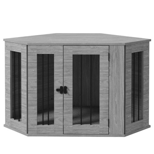 Stylish Dual-Function Dog Crate & Side Table - Perfect for Modern Homes!