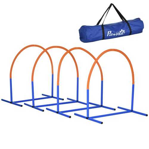 PawHut Ultimate Dog Agility Training Set with Carry Bag - Perfect for All Pets!