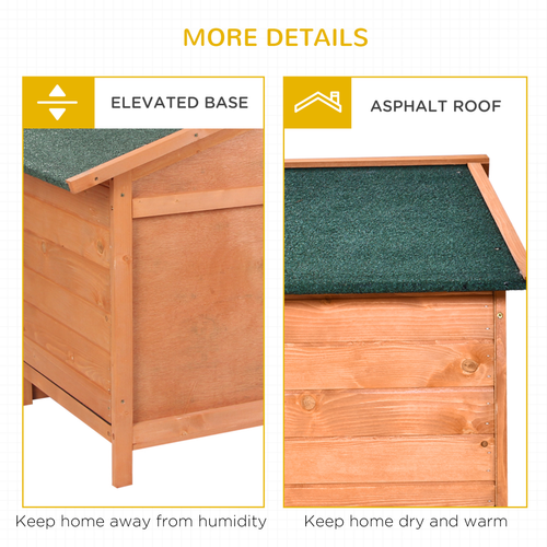 Ultimate Wooden Rabbit Hutch: Secure & Spacious with Detachable Run